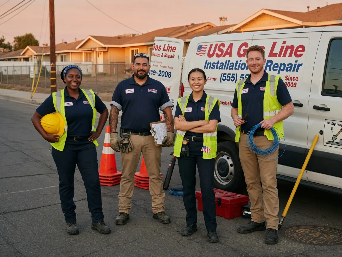 Gas Line Installation company in York, SC